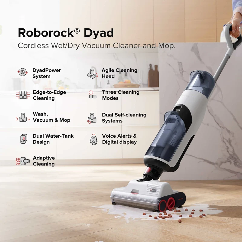 Roborock Dyad Wet and Dry Vacuum Cleaner