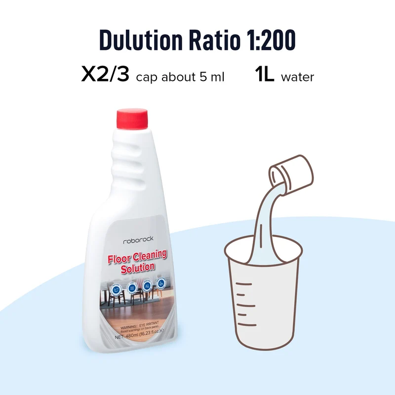 Roborock Official Floor Cleaning Solution for Robot Vacuums