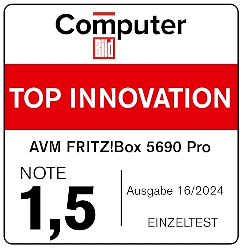 FRITZ!Box 5690 Pro – Wi-Fi 7 Triband-Router für DSL & Glasfaser, Mesh & DECT