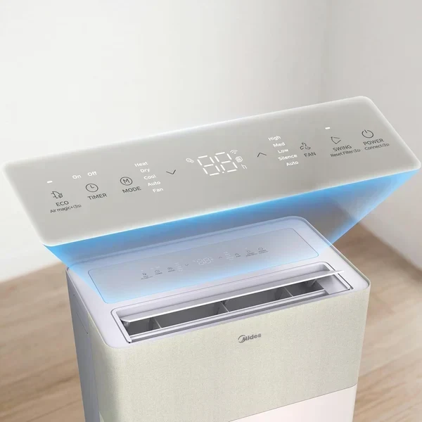 Midea PortaSplit-E Tragbare Klimaanlage 12000 BTU Heizung Kühlung, Fernbedienung