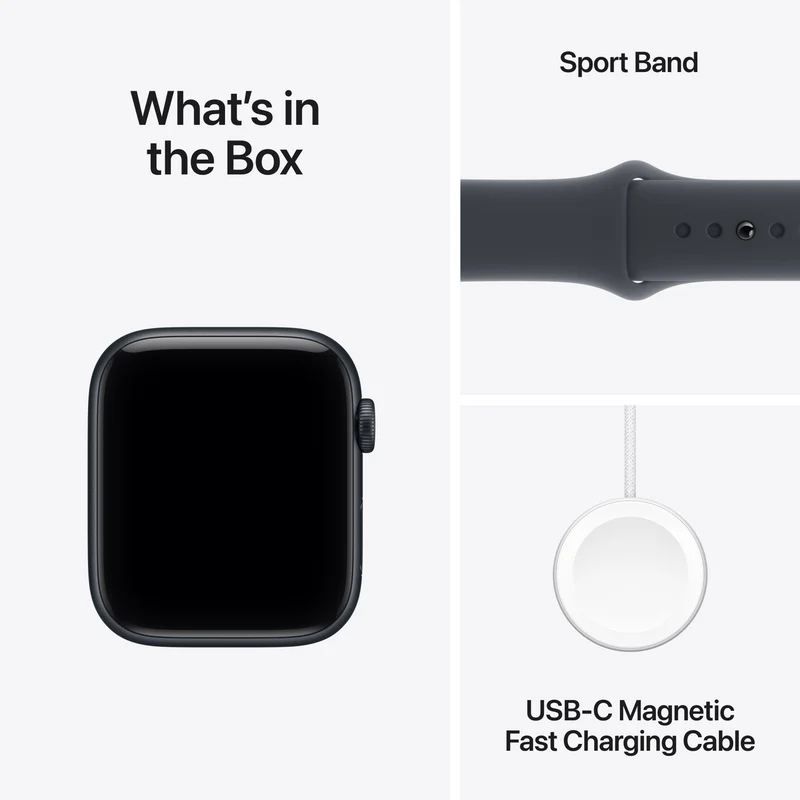 Apple Watch SE 3GPS44mmMidnight Aluminium Case - Midnight Sport Band S/M