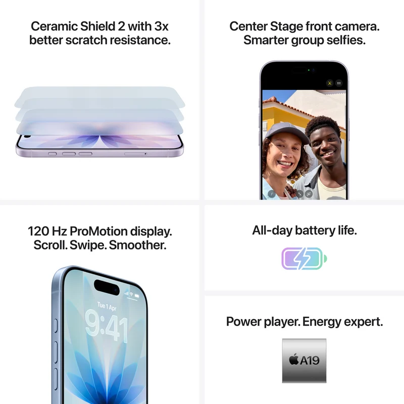Apple iPhone 17 256GB Lavender
