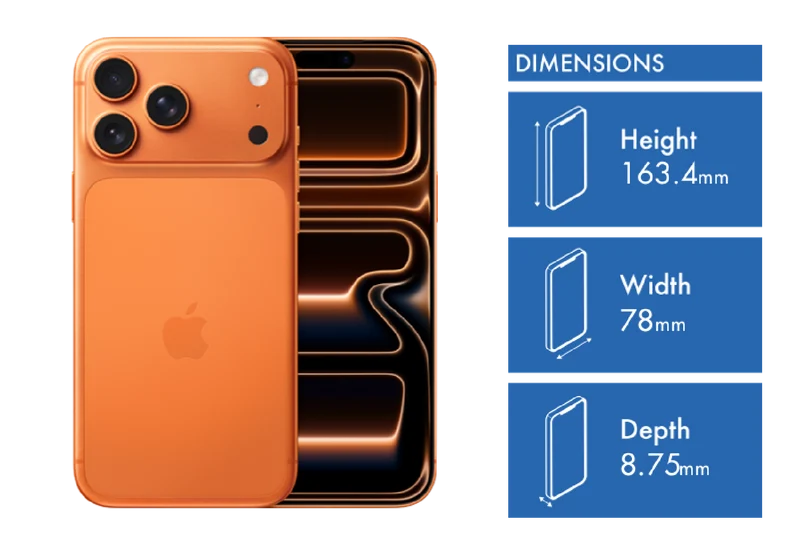 Apple iPhone 17 Pro Max 1TB Cosmic Orange