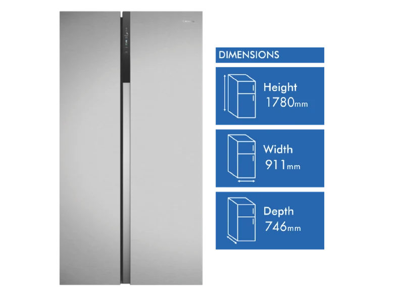 Westinghouse 624L Side by Side Refrigerator