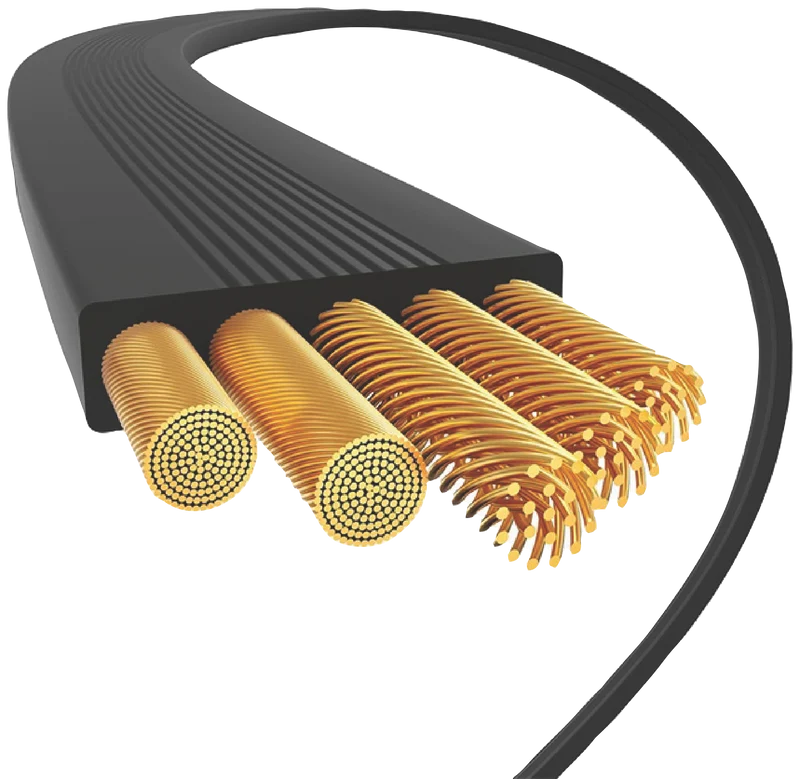 Baseus Free2Pull 100W Cable C to C Cluster Black 1m