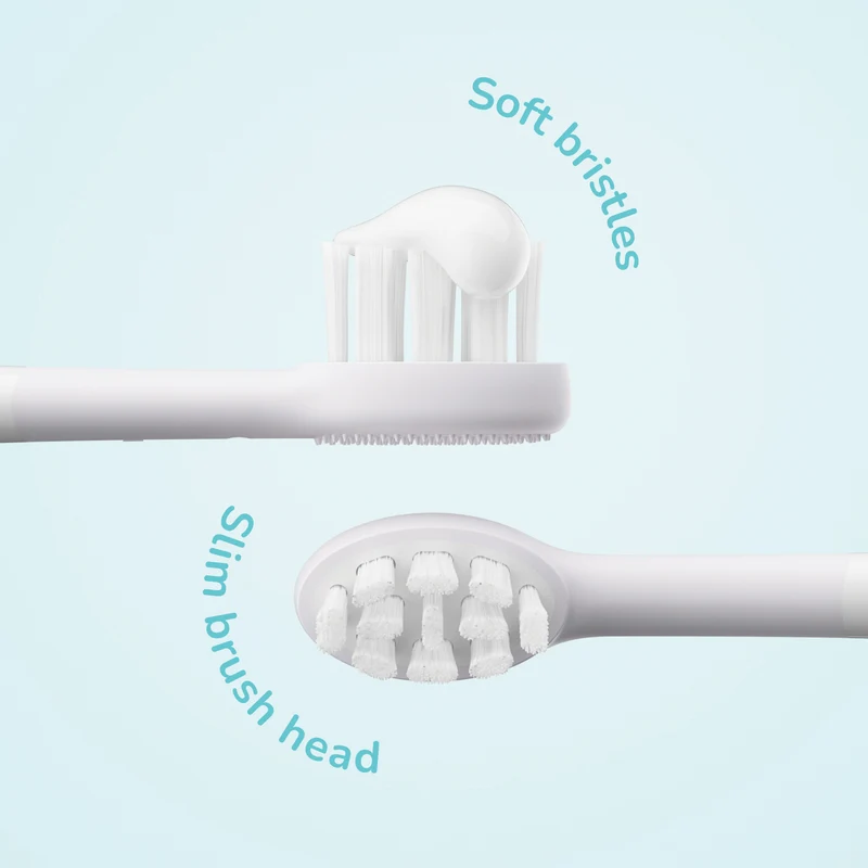 Ordo 4 Pk Sonic Kids Squishmallows Rechargeable Brush Heads White