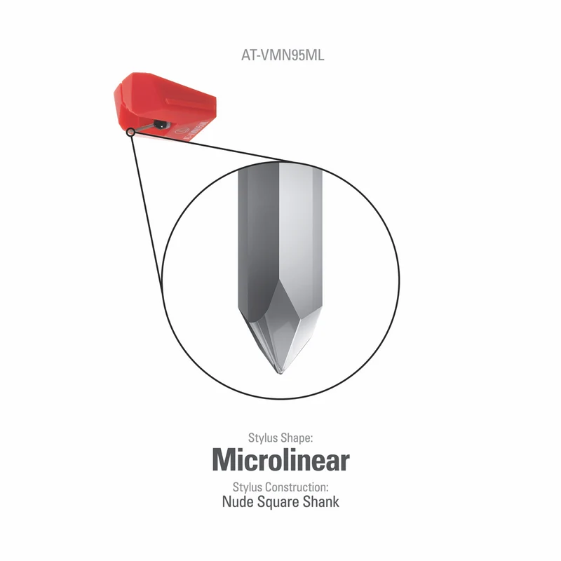 Audio Technica MicroLine Stylus for VM95 Series Cartridges