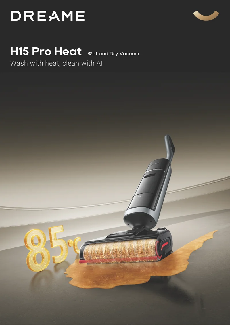 Dreame H15 Pro Heat Wet and Dry Vacuum and Mop in One