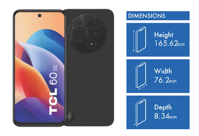 TCL 60 SE 512GB Obsidian Black