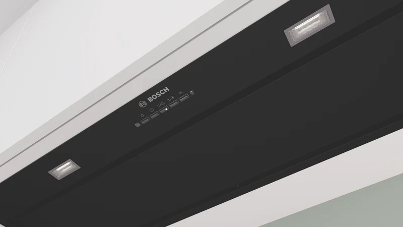 Bosch Series 8 86cm Integrated Rangehood, Black