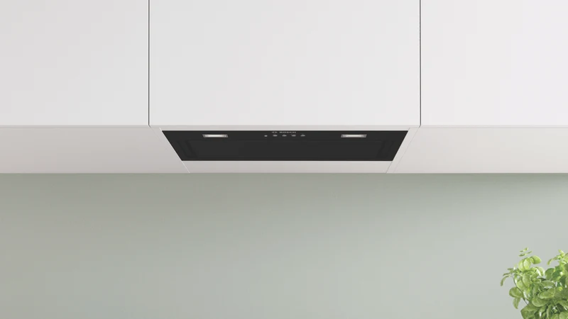 Bosch Series 6 52cm Integrated Rangehood, Black