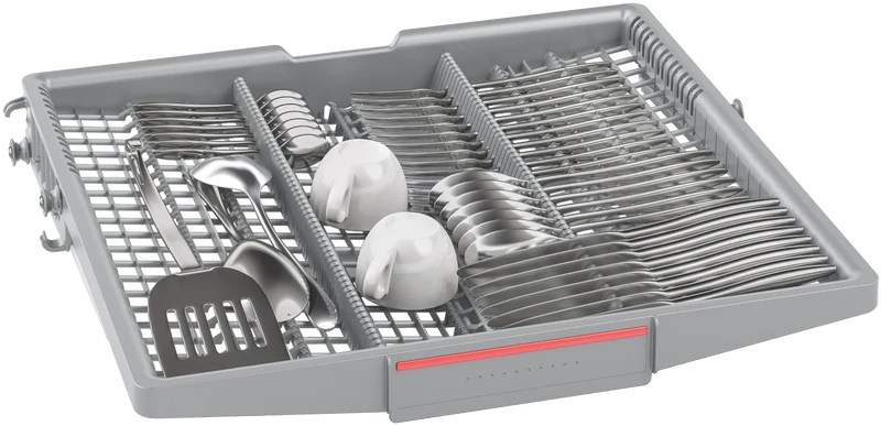 Bosch Series 6 60cm Semi Integrated Dishwasher Stainless Steel Panel