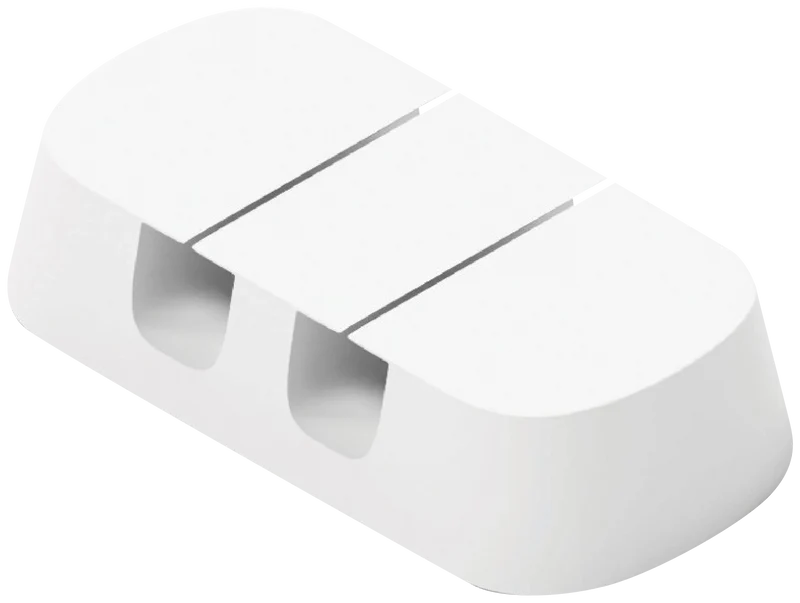 Cygnett Dual Slot Cable Organisers 4 Pack (White)