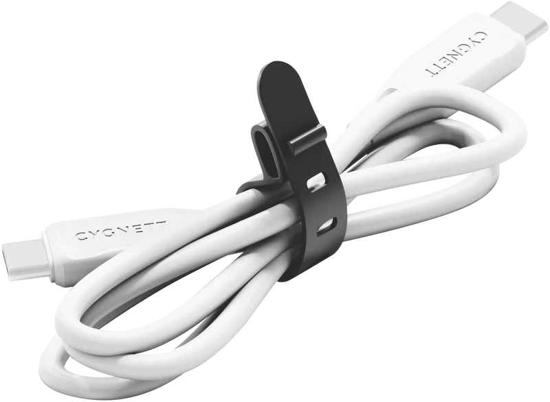 Cygnett Cable Tie Organisers 6 Pack (Black)