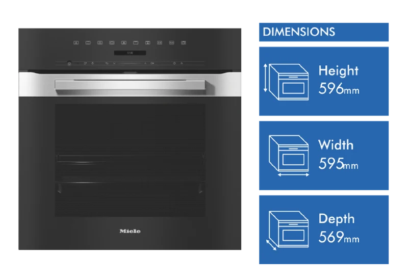 Miele 60cm 2in1 Combi Steam Oven with Rapid Cooling Function CleanSteel