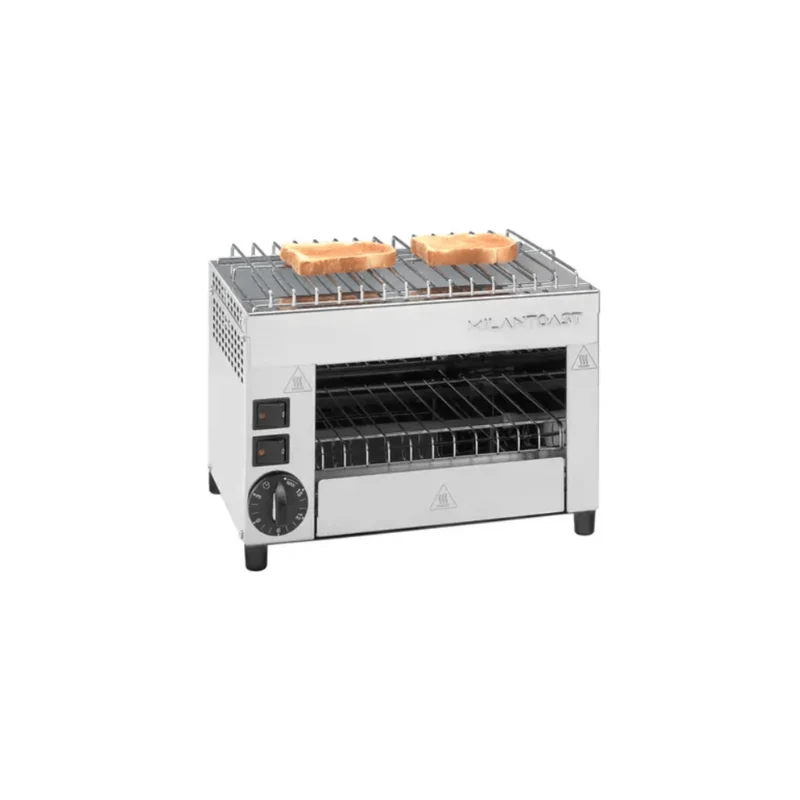 Milantoast Infrarotgrill Toaster, mit 2 Zangen