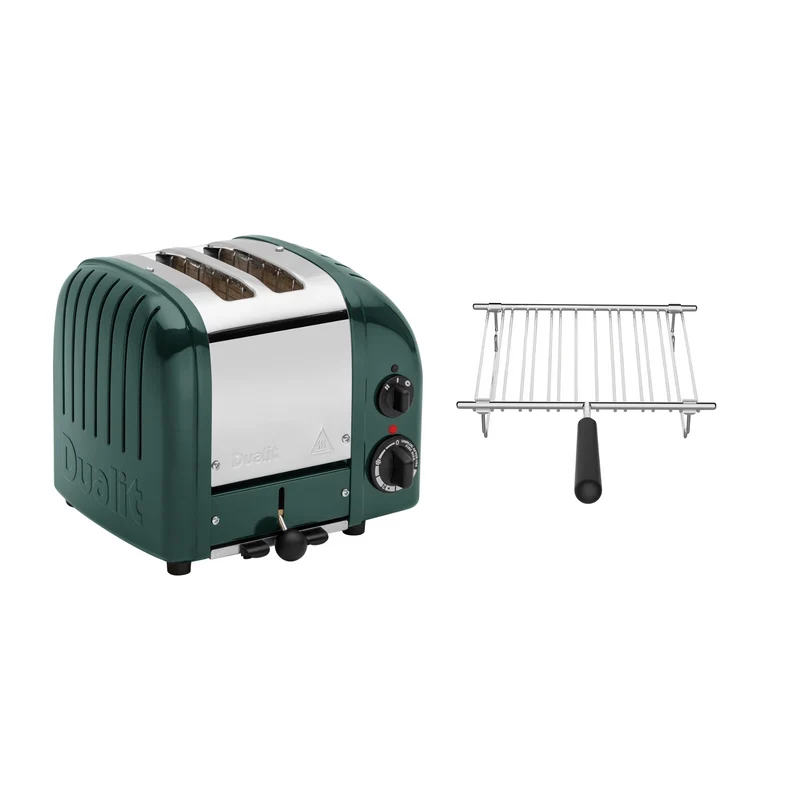 Dualit Toaster Paket 1, 2er Toaster mit Brötchenaufsatz