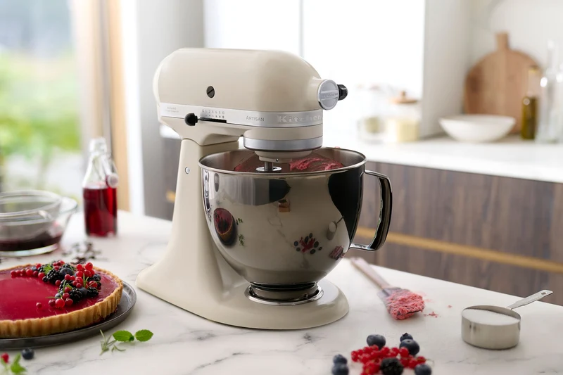 KitchenAid 4,8 L 5KSM175 Artisan Küchenmaschine Glasset mit Glasschüssel