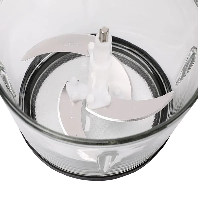 Kölax Universal-Zerkleinerer – manuell, für Gemüse, Kräuter & Fleisch, transparent