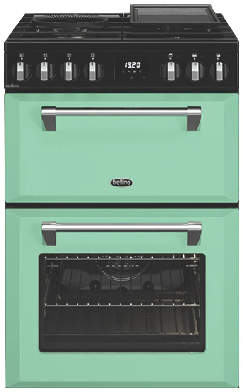 Belling Mini Richmond 60cm Dual Fuel Freestanding Cooker, Mojito Mint