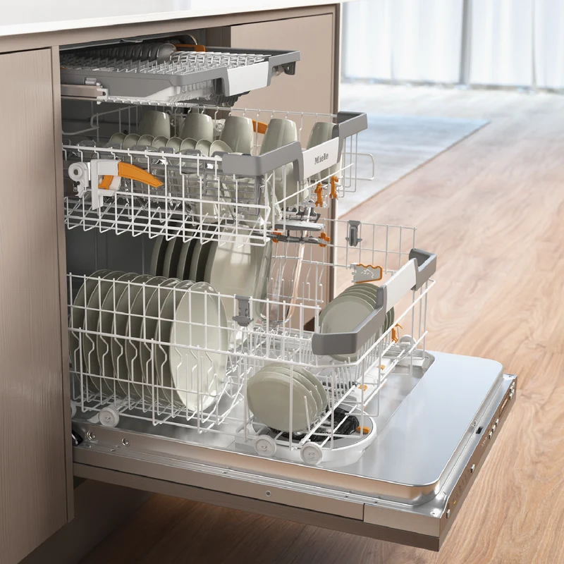 Miele 60cm Fully Integrated Dishwasher with AutoOpen Drying and Automatic Dispensing PowerDisk