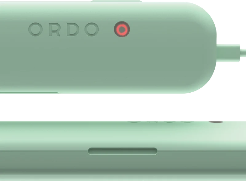 Ordo Sonic Plus Charging Travel Case Mint Green