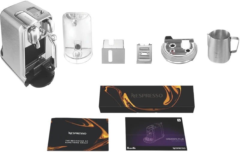 Nespresso Creatista Plus Capsule Coffee Machine Stainless Steel