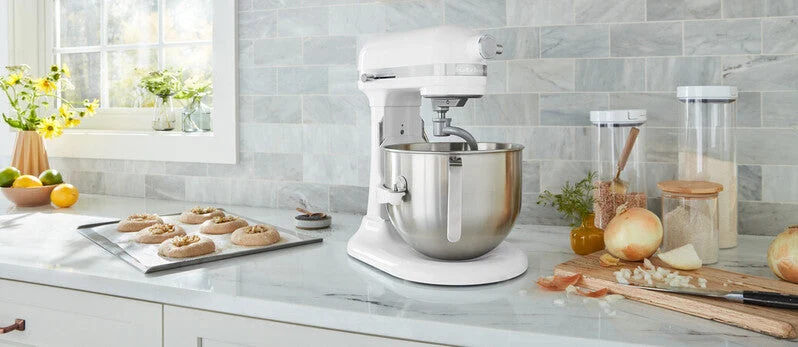 KitchenAid Küchenmaschine mit Schüsselheber 6,6 L Heavy Duty 5KSM70JPX