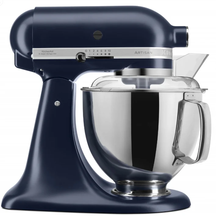 KitchenAid 4,8 L 5KSM175 Artisan Küchenmaschine Breadlover mit Messerschmidt Getreidemühlenvorsatz + Brotbackschüssel