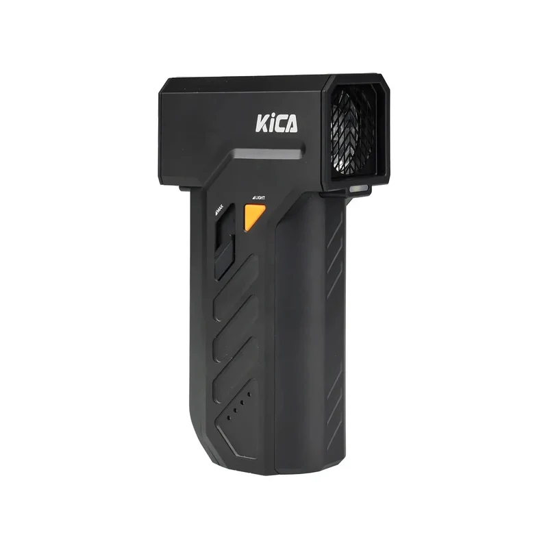 KiCA Jet Fan Ultra – 178 km/h, 130'000 RPM, 18W USB-C, LED, Aluminiumgehäuse