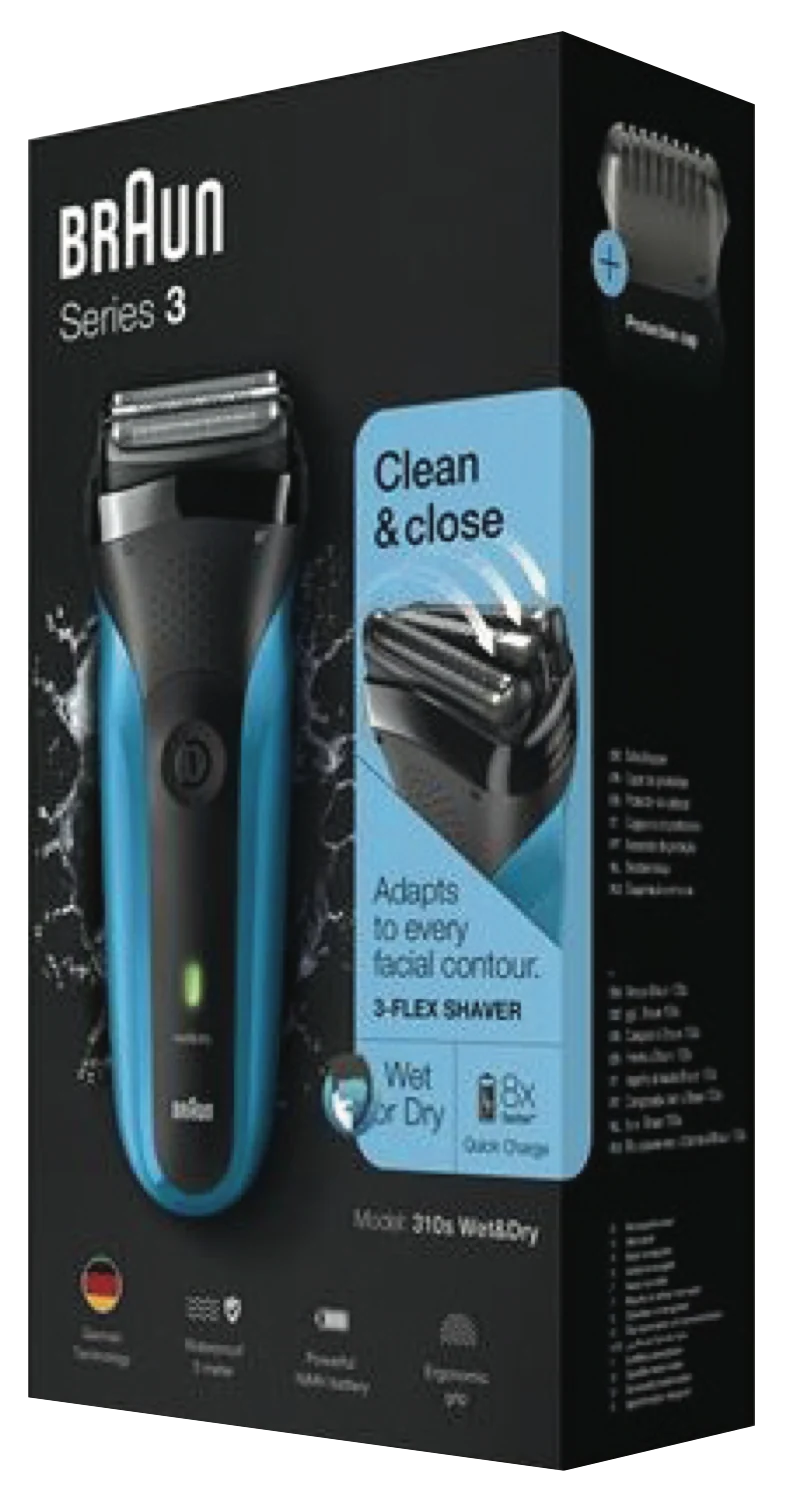 Braun Rechargeable Wet&Dry Electric Shaver