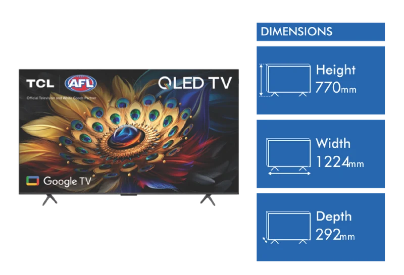 TCL 55" C655 QLED Google TV 24