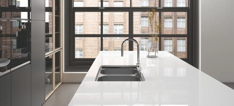 Oliveri Diaz Universal Double Bowl Sink