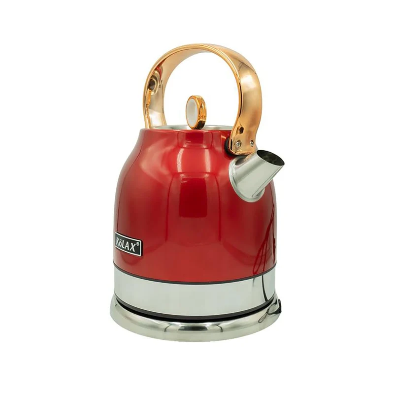 Kölax Retro Wasserkocher – 2L, Retro-Design, für Büro, Hotellerie & Showroom