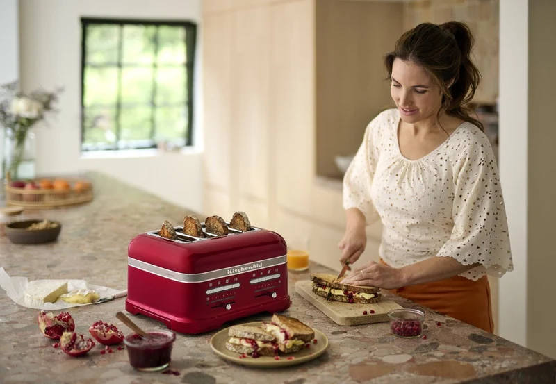KitchenAid Paket 2, 4-Scheiben Toaster Artisan 5KMT4205