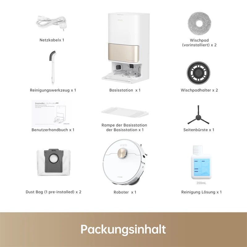 Generalüberholt: Dreame L10s Pro Ultra Heat Saugroboter