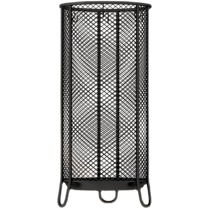Donnini Regenschirmständer – rund, 55x25,5 cm, mit Haken, für Büro & Eingangsbereich