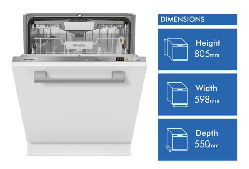 Miele 60cm Fully Integrated Dishwasher with AutoOpen Drying