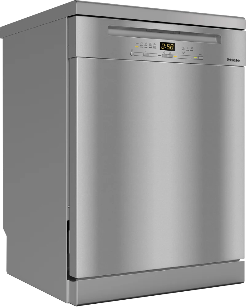 Miele 60cm Freestanding Dishwasher with QuickPowerWash and AutoOpen Drying CleanSteel