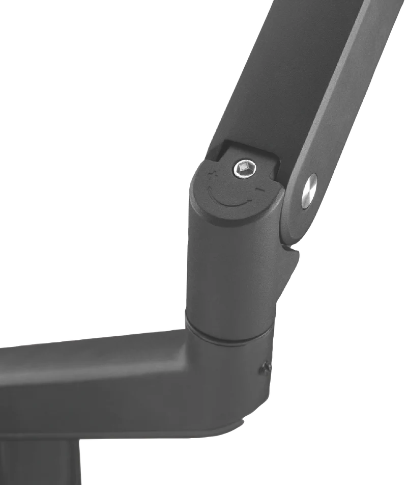 One For All Dual Arm Solid Series Monitor Arm - Black