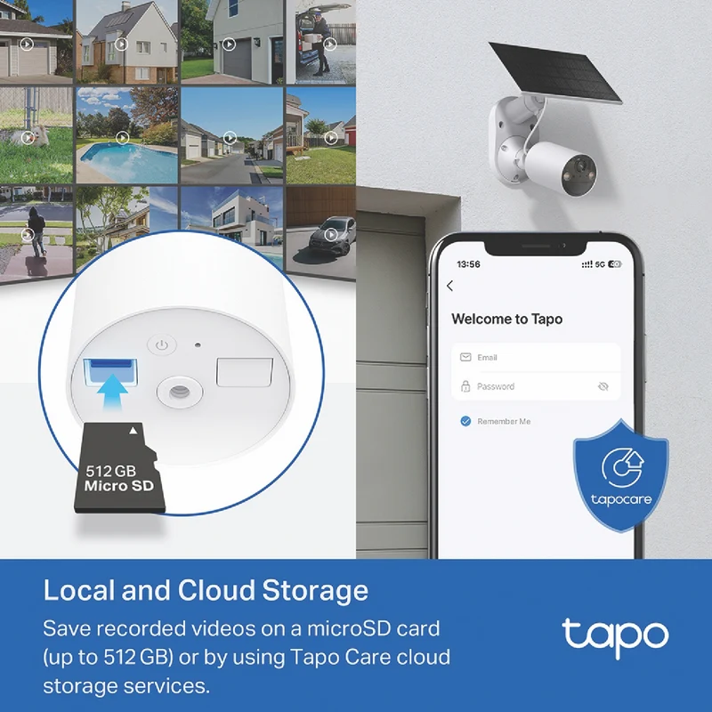 TP-LINK 2K 3MP Solar-Powered Security Camera