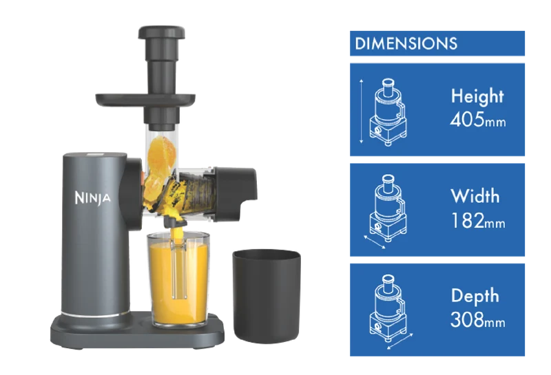 Ninja NEVERCLOG Cold Press Juicer