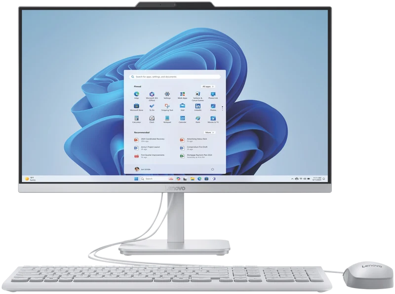 Lenovo 23.8" i3 8GB 512GB AIO