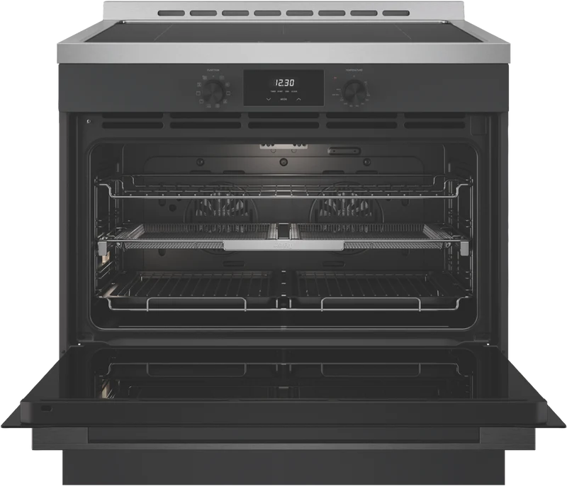 Technika 90cm Induction Freestanding Cooker with Air Fry, Matte Black
