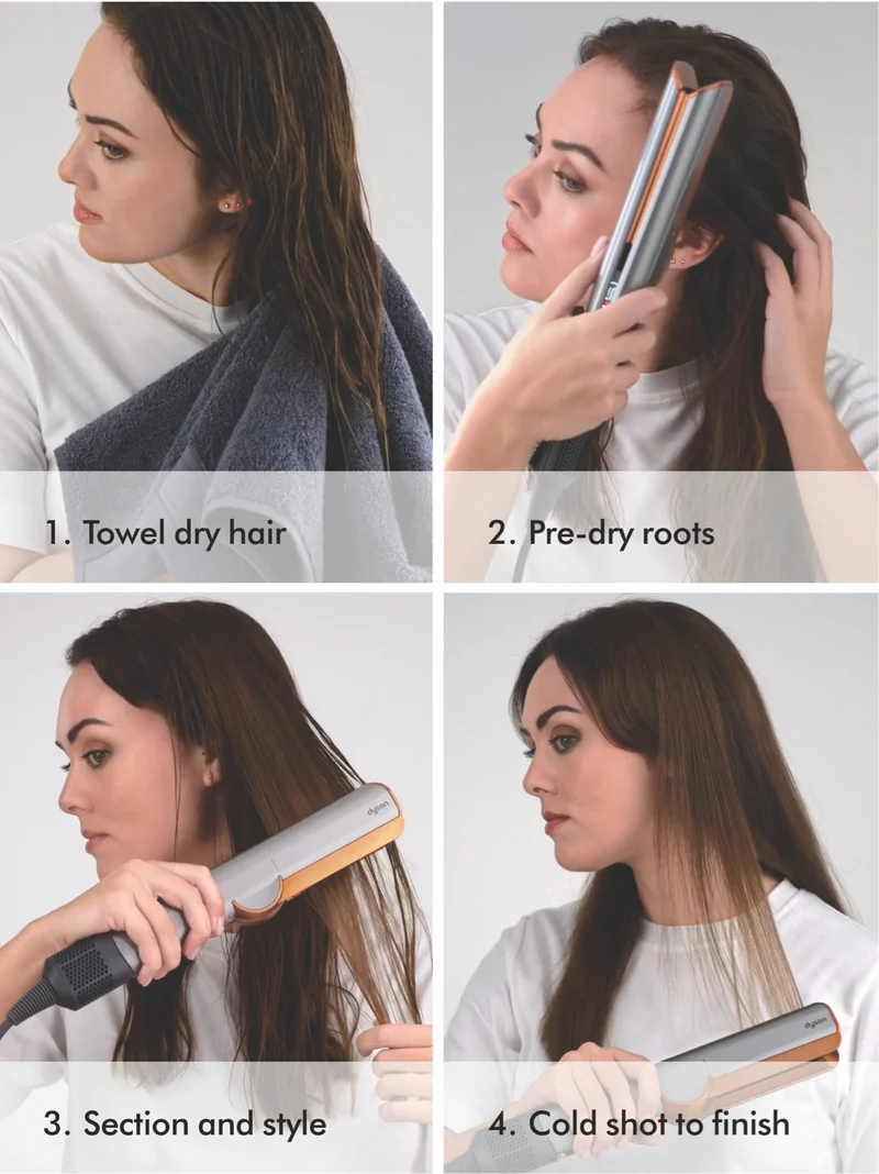 Dyson Airstrait Straightener Ceramic Pink / Rose Gold