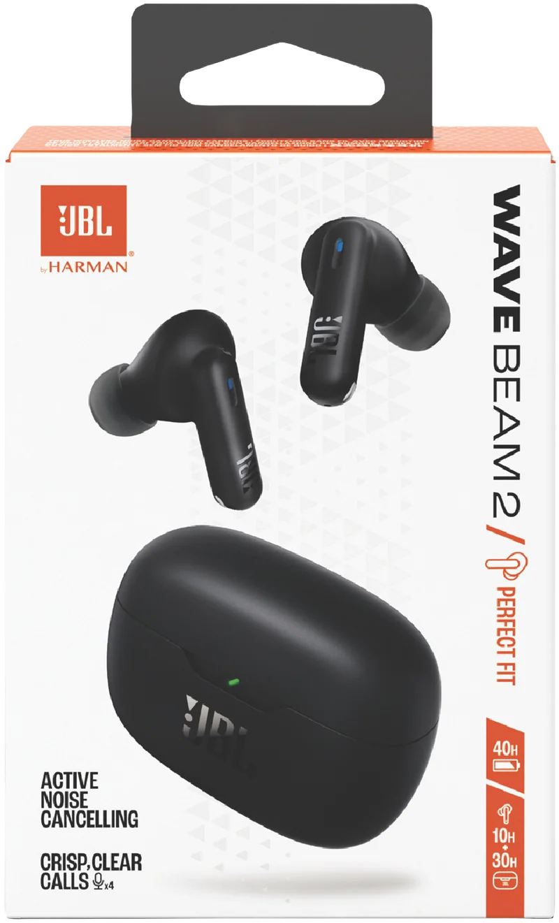 JBL Wave Beam 2 Noise Cancelling Earbuds