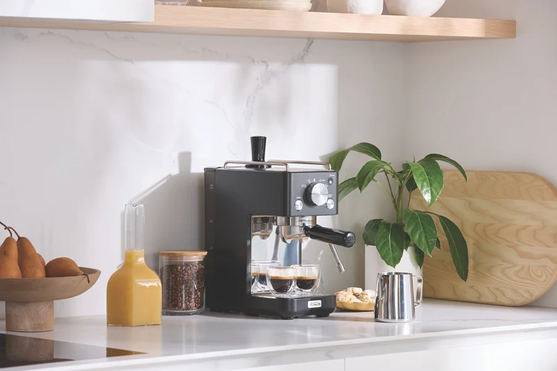 Sunbeam Origins Slimline Espresso Coffee Machine Black