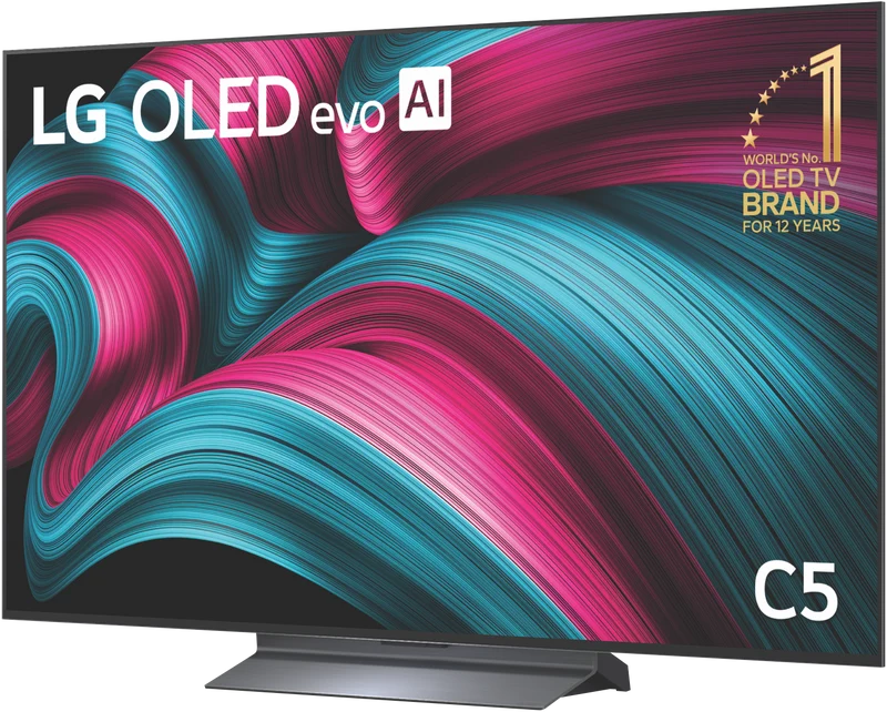 LG 55" OLED EVO C5 AI UHD 4K Smart TV 2025
