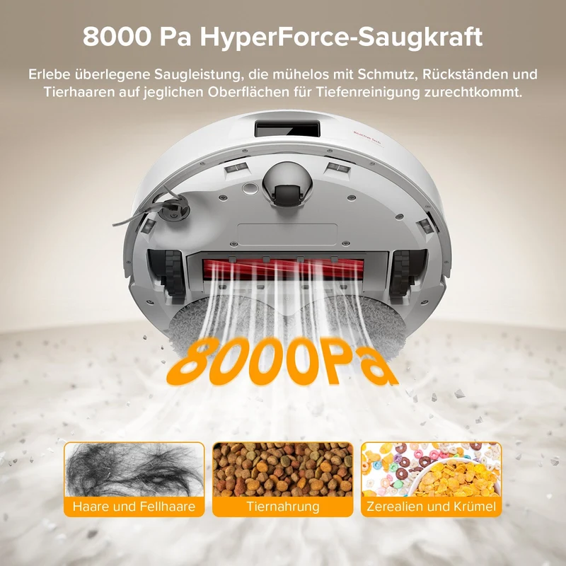 Roborock QV 35A Saugroboter mit Multifunktionsdock