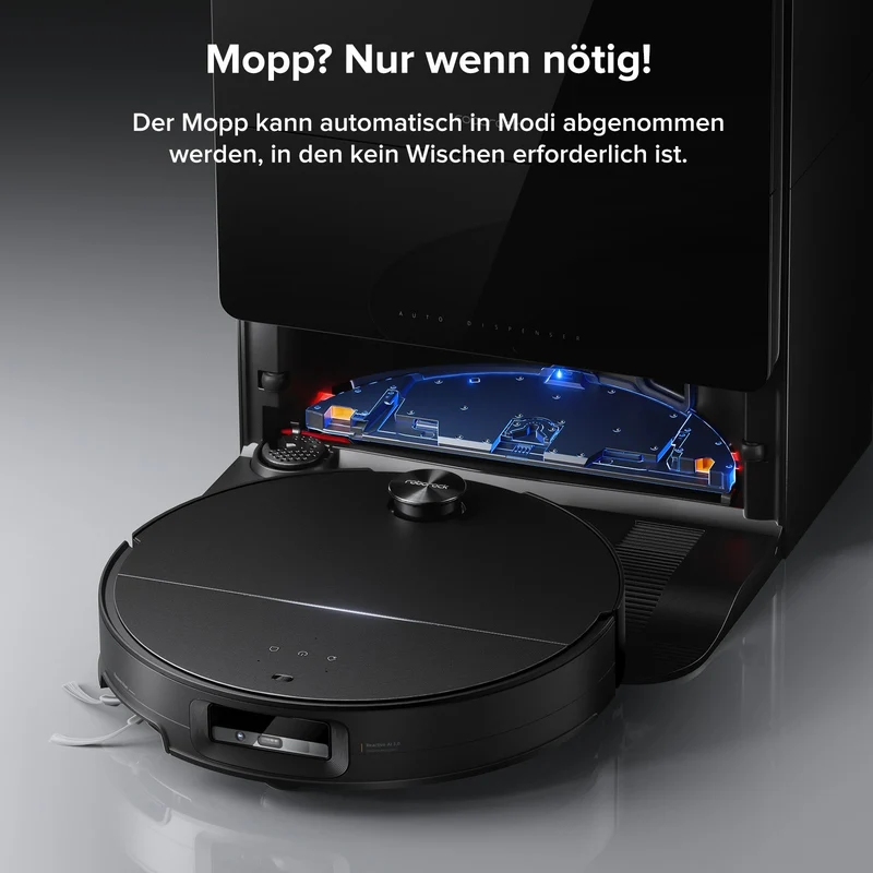 Roborock Saros 10 Saugroboter mit Dual Anti-Tangle System